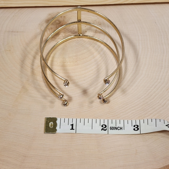 Bangle Wrist Bracelet color gold Metal/ Pre-owned EXCELLENT CONDITION - Picture 10 of 10